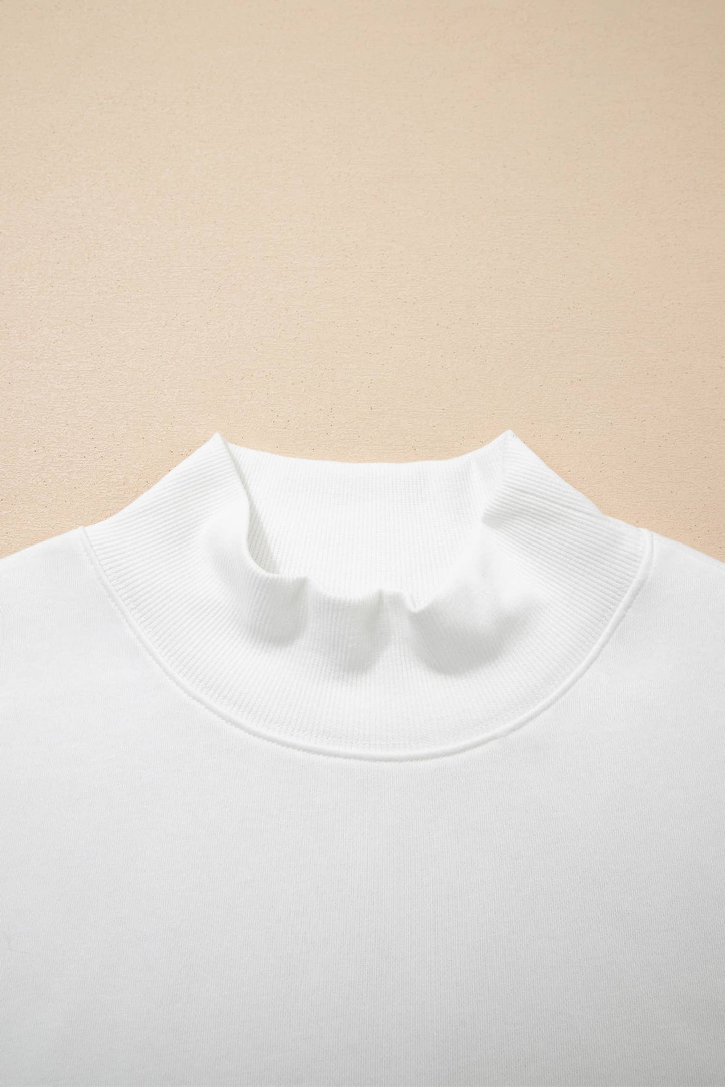 Mock Neck Cap Sleeve Top with Pockets