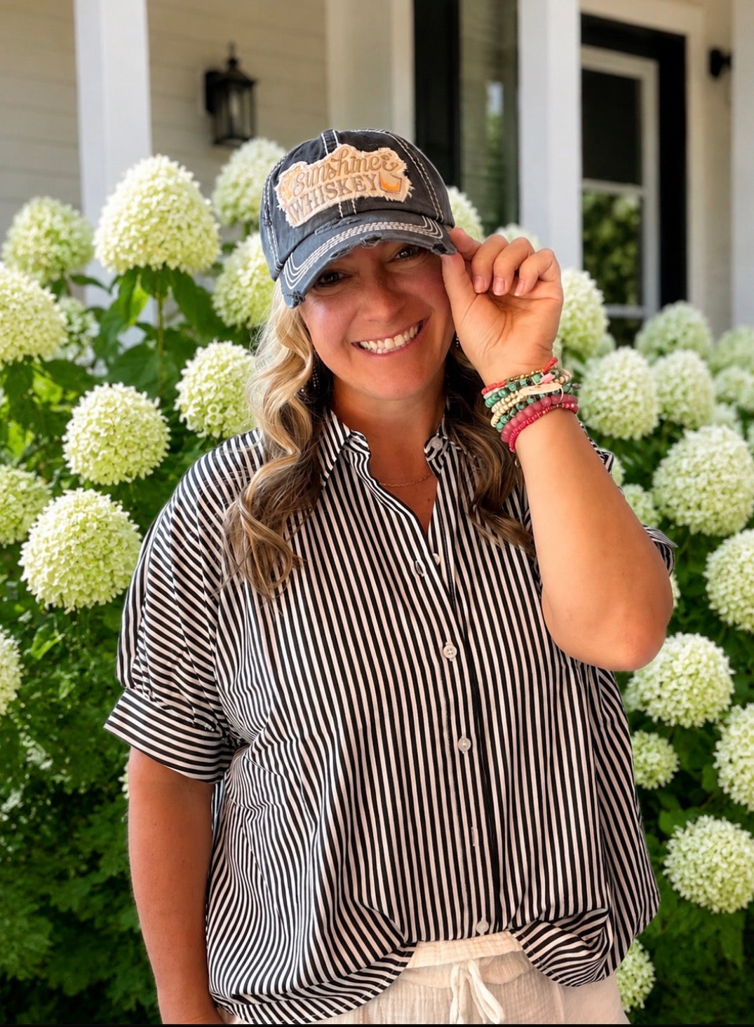 Oversized Short Sleeve Button Down