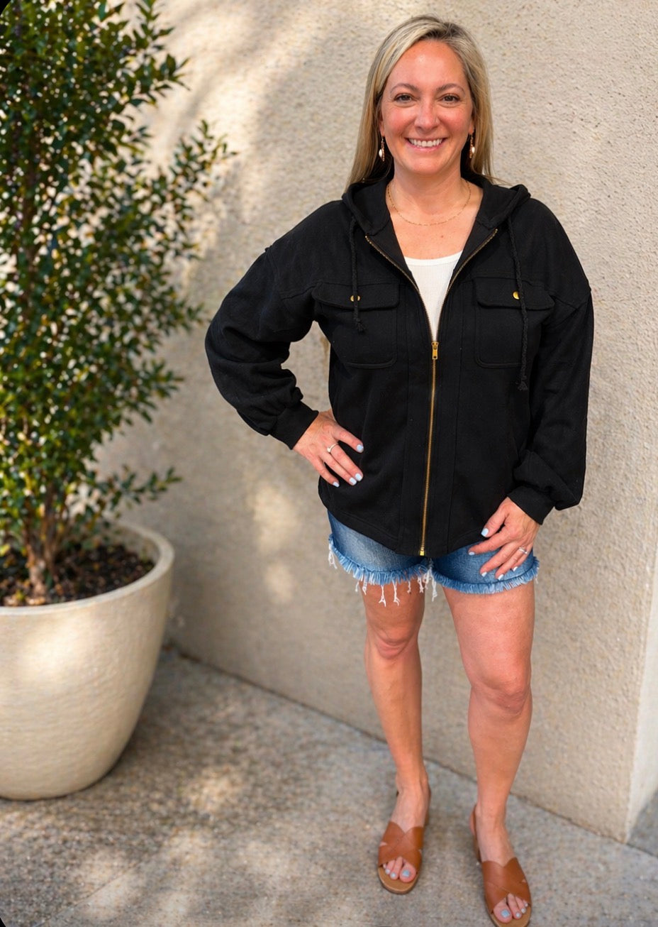 Zip Up Hoodie Jacket